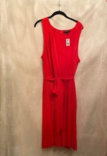 NWT Lane Bryant Red Pleated Dress Size 22-24