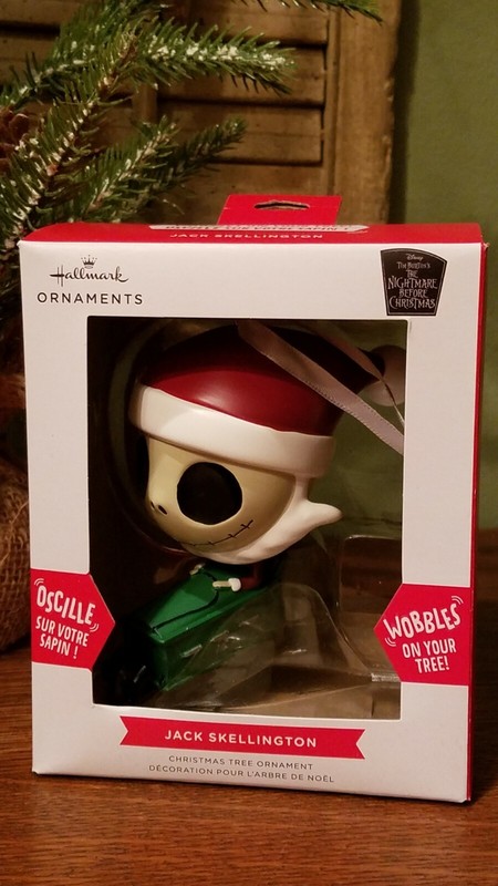 Hallmark Ornament  Wobbles Bobble  ~  JACK SKELLINGTON  -