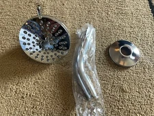 Moen Adler Shower Head, Arm and Flange Only Chrome 82604