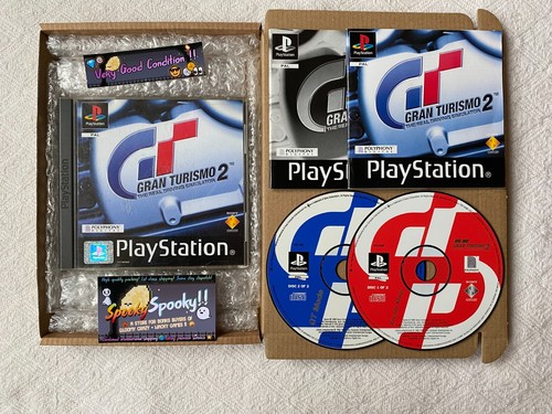 Gran Turismo 2 PS1 - UK PAL VGC - High Quality Packing - Tracked - Picture 14 of 14
