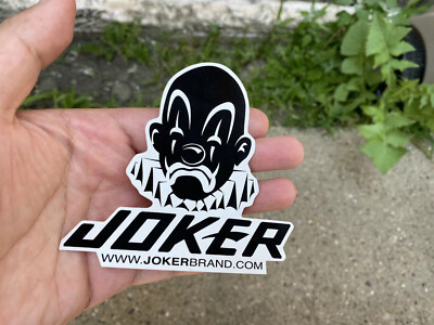 Joker Brand Official Sticker Brand New Mister Cartoon Estevan