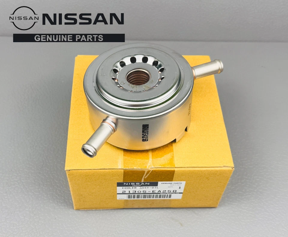 21305-EA25B ENGINE OIL COOLER ASSY GENUINE NISSAN Frontier NV1500 NV2500 NV3500 - Image 3 of 4