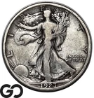 1923-S Walking Liberty Half Dollar, Better Date San Francisco Issue