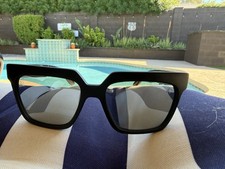 NEW ALEXANDER MCQUEEN MCQ 0019/S RLM T4 54 17 BLACK SUNGLASSES