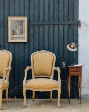 Ernest, la paire de fauteuils cabriolet N°104