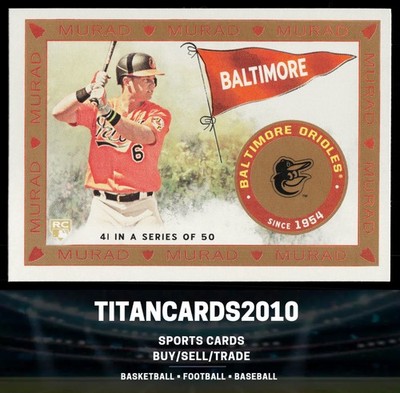 Ryan Mountcastle 2021 Topps T51 Murad Reimagined Baltimore Orioles #MR-41