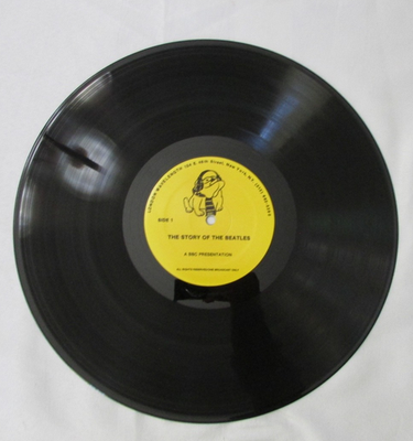 THE STORY OF THE BEATLES BBC LONDON WAVELENGTH 10 LP UBER RARE