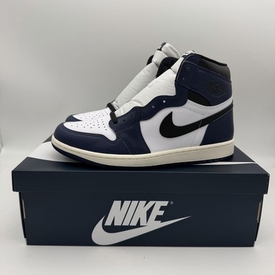 シューズ(男性用) Nike Air Jordan 1 midnight navy Nike Air Jordan 1 Men's Retro High OG Midnight Navy DZ5485-401