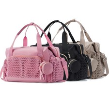 Hospital Bag for Labor Diaper Bag Tote with Insulated Pocket Pacifier Case