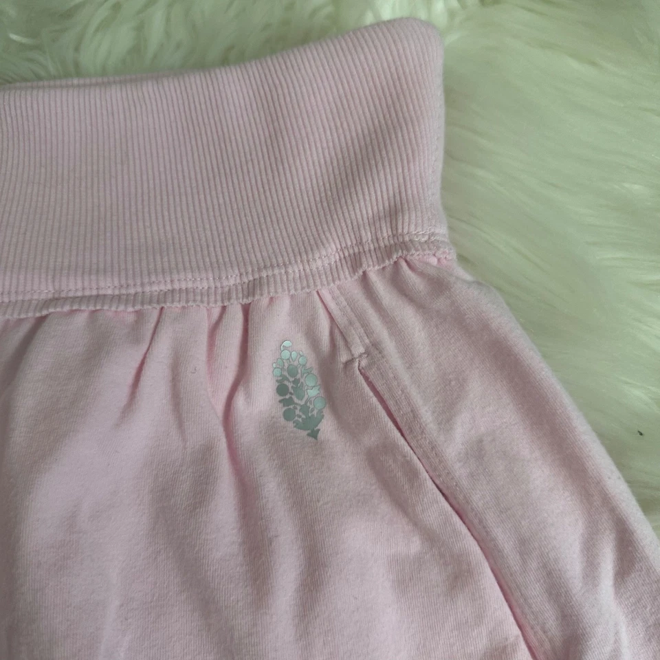 Free People Movement Womens Hot Shot Harem Shorts Size Small Pink Pale Comfort - Image 3 of 4