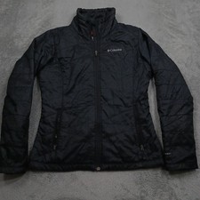 Columbia Jacket Womens Medium Black Omni Heat...
