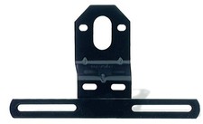 Grote 43022 Black Universal Steel Offset License Plate Bracket