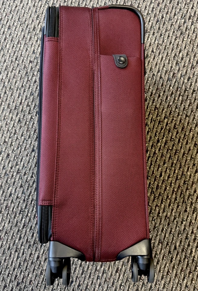 Briggs & Riley Transcend Expandable Spinner 22" Carry-On Suitcase Merlot NEW! - Image 4 of 4