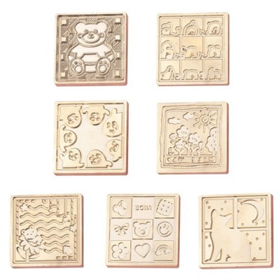 Cute Bear Cat-Sealing Wax Stamp Embossed Paint Seal Head for Envelopes Card