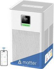 Air Purifier for Home Bedroom 100m²,CADR 300m³/h【Alexa&Eco Mode】H13 HEPA Filter