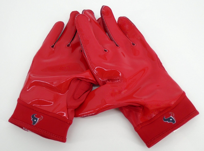 Nike Houston Texans Superbad Football Gloves Men's XL Player