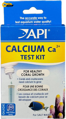 API CALCIUM TEST KIT Saltwater Aquarium Water 1-Count Test Kit, 69L (69L)