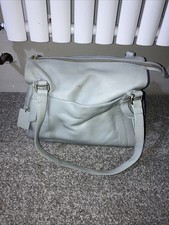 Radley London Zip Top Low Profile Handbag Light Grey Pastel