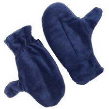 Comfort Pedic Toasty Hands Heated Mittens  Blue 