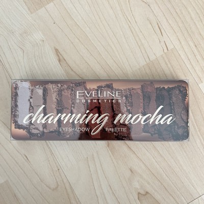 5901761985115 Eveline Cosmetics Charming Mocha Eyeshadow Palette paleta 12 cieni