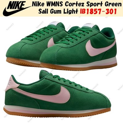 Nike WMNS Cortez Sport Green Sail Gum Light IB1857-301 Damengröße