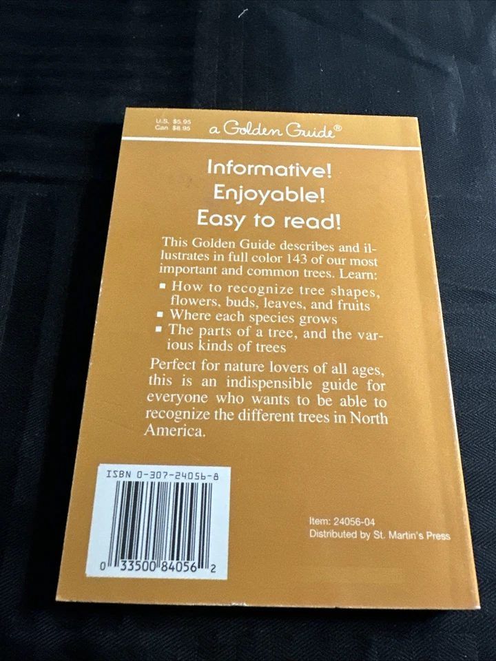 A Golden Guide to Familiar American Trees 1987 Full Color Vintage Book. - Image 2 of 4