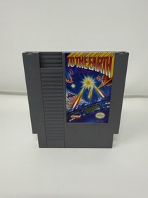 To the Earth (Nintendo NES, 1989) CIB Complete w/ Manual and Box Protector