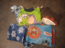 Lot Of 5 EUC Boys 5T Pajama Sets