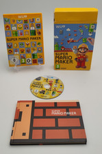 Super Mario Maker Nintendo Wii U Videogioco Disco + Artbook WUP-P-AMAP