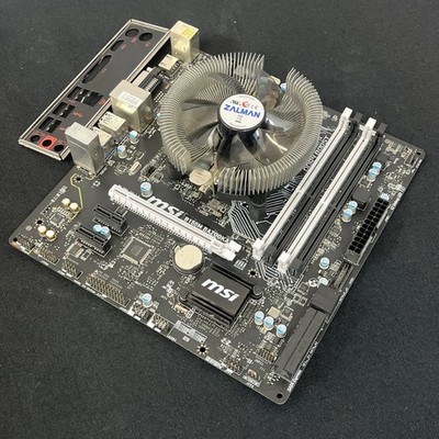 MOTHERBOARD/CPU COMBO: MSI B150M BAZOOKA LGA 1151 mATX ~ Intel Core i5-6400