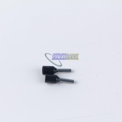 200Pcs 16AWG E1508 Insulated Ferrule Cable Cord End Wire Crimp Terminal Black *p