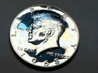 1968-S 40% silver gem PROOF Kennedy half dollar. Exact coin shown. #12