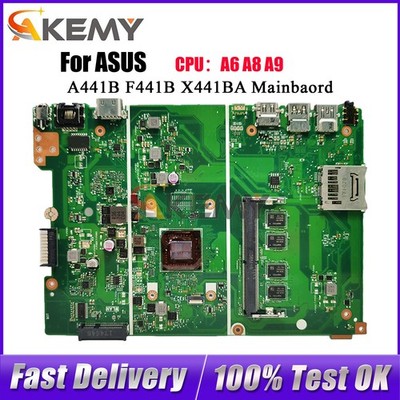 X441BA Motherboard For ASUS VivoBook X441B A441B F441B Mainboard W/ Celeron CPU