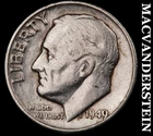 1949 Silver Roosevelt Dime - Scarce  Better Date  No Reserve  #K760