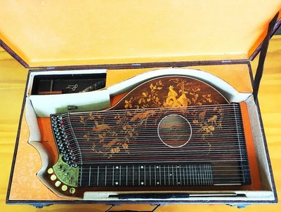Zither P.ED. Hoenes Trier Hoflieferant Königl. Hoheit Herz Maximilian in Bayern - Bild 1 von 4