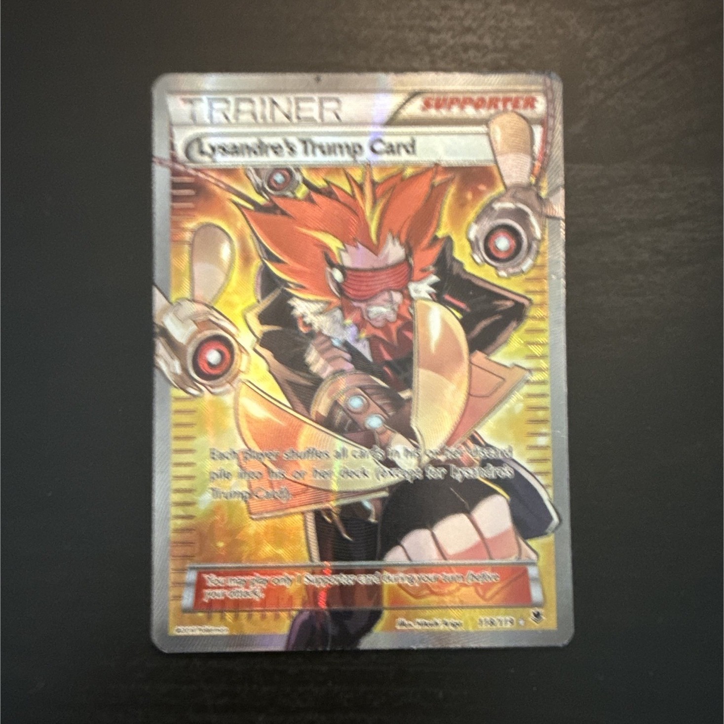 Pokemon TCG Lysandre's Trump Card (118 Full Art Ultra Rare) 118/119 Holo