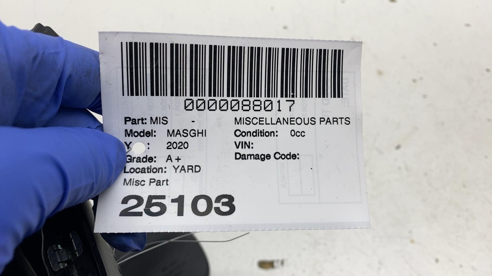 ⭕ 2017-2021 Maserati Ghibli Front Windshield Rear View Mirror w/ Trim 6700710530