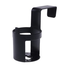 Car Cup Holder Door Mount Hook Hanging Drink Container Auto Black