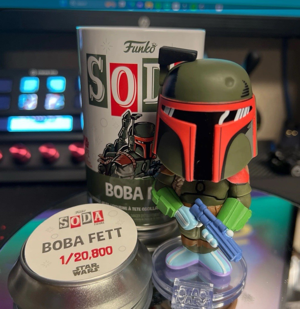 Funko Soda Star Wars Boba Fett Common 2022 Galactic Convention Exclusive