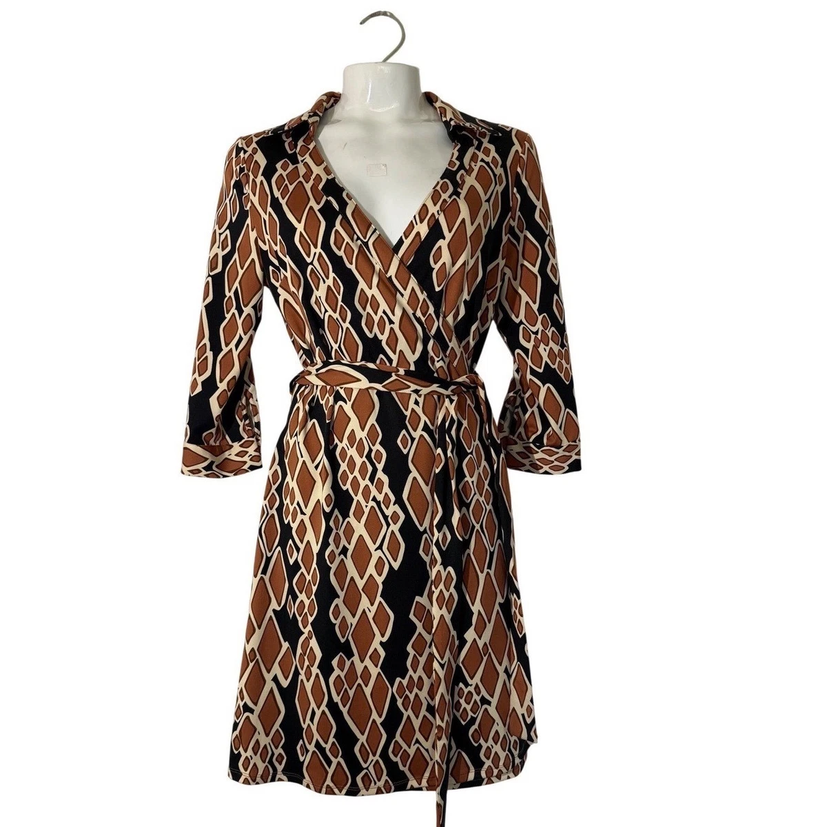 jb by julie brown wrap dress princess polly baby blue dress Julie Brown Wrap Dress Navy Blue Green  Geometric