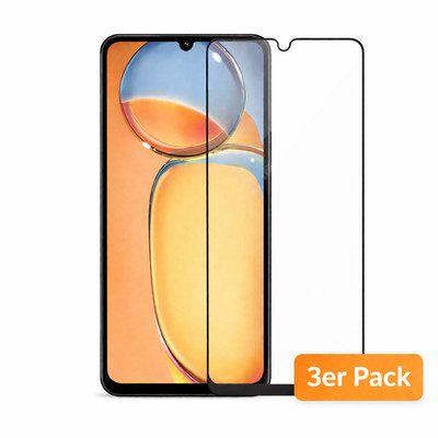 3x Panzerfolie für Xiaomi Redmi Note Serie Schutzglas 9H Hartglas Full Cover
