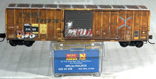 MICRO-TRAINS 50' RIB BOX CAR WEATHERED/GRAFFITI MRL/ex-RAILBOX 02544438