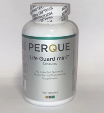 PERQUE Life Guard Mini Multivitamin/Multimineral 180 Tabs EXP 03/2027