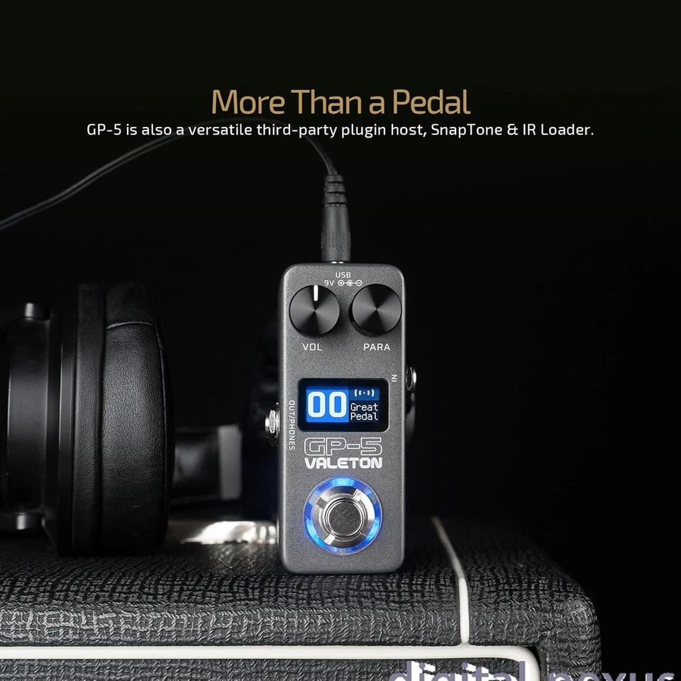Valeton GP-5 Super Compact Multi-Effects Processor & NAM/IR Loader Pedal - Image 3 of 4