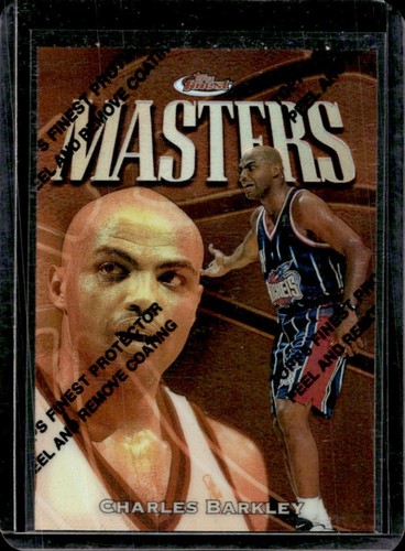 1997-98 Topps Finest Charles Barkley Refractor Bronze #72 Rockets