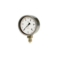 Riegler Manometer Crni-Stahl G 1/2 Radial Unten 0 - 25,0 Bar Ã˜ 100