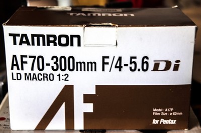 Tamron AF 70-300mm 1:4.0-5.6 Di LD Macro 1:2 (A17) für Pentax,