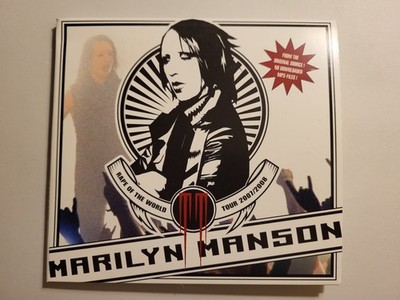 CD - Marilyn Manson - Rape the World Tour 2007/2008 numbered - limited Edition