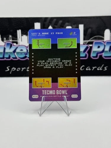 2026 Bo Jackson Battle Arena Tecmo Bowl BPL23 Let\'s Make It Fair SSP Bonus Play