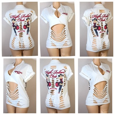 Womens Custom High Roller Tshirt Size S